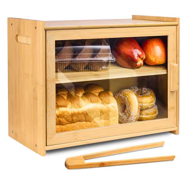 Бамбукова кутия за съхранение на хляб Pierre 40 x 37.5 x 20 см