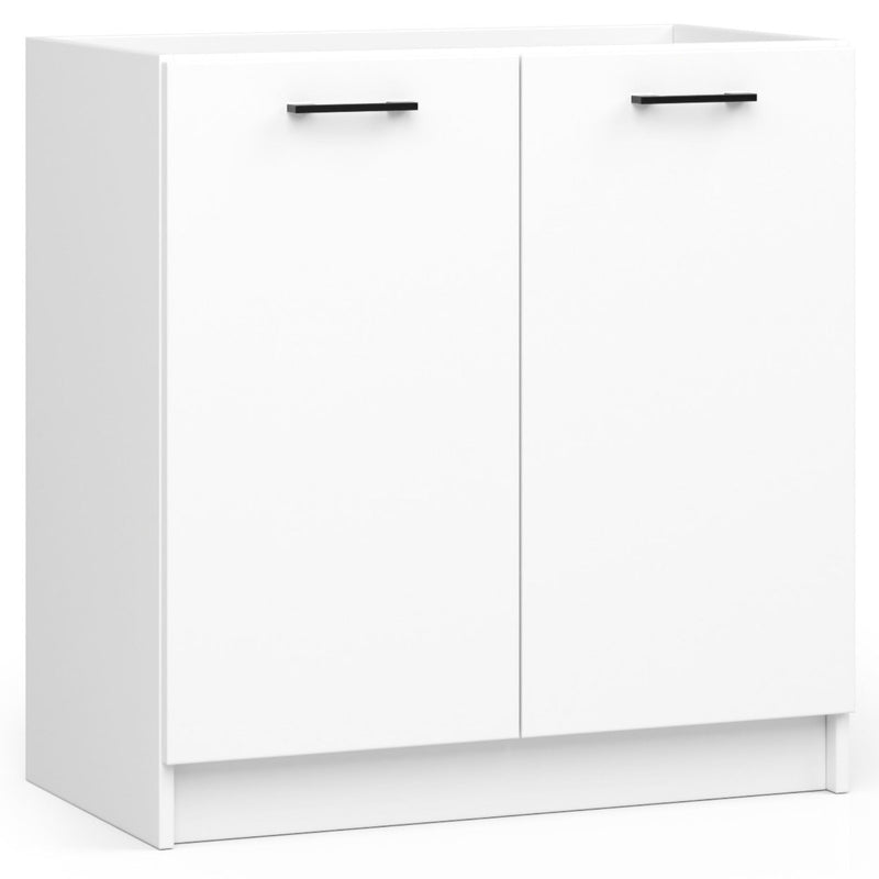 Комплект кухненски мебели Oliwia 1.8м сив - бял, 203 x 180 x 46 см