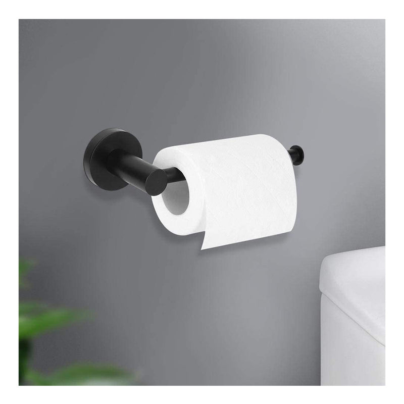 Закачалка за стена за тоалетна хартия - vost черна