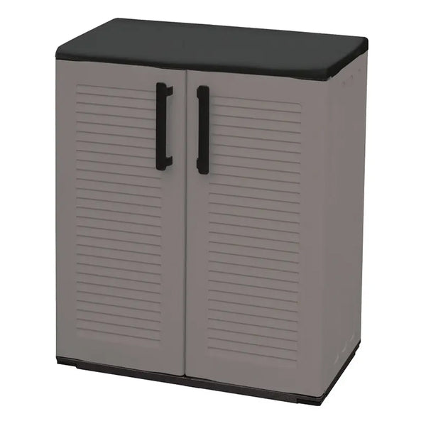 Пластмасов шкаф с 2 врати, стоманени панти и регулируеми рафтове Artplast 840 x 680 x 370 мм E71/BPlus