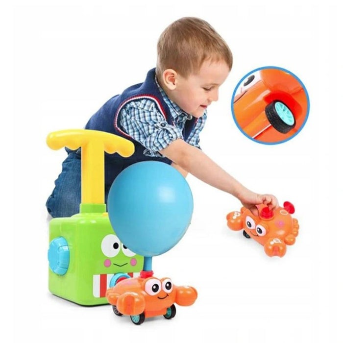 Интерактивна играчка, пускане на коли с балон