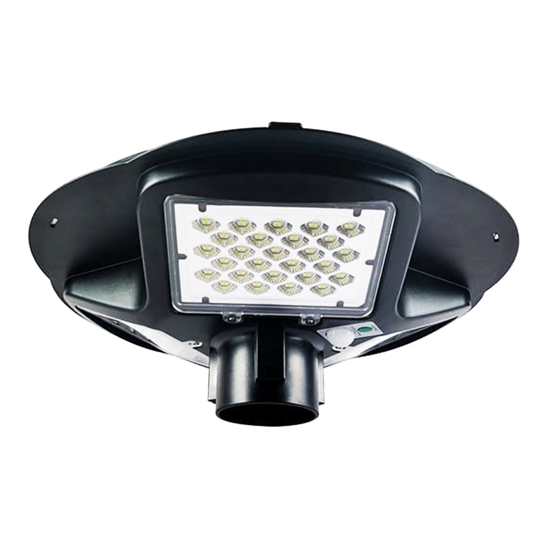 Улична прожекторна лампа LED със слънчев панел IP65 150W 5000K - кръгла
