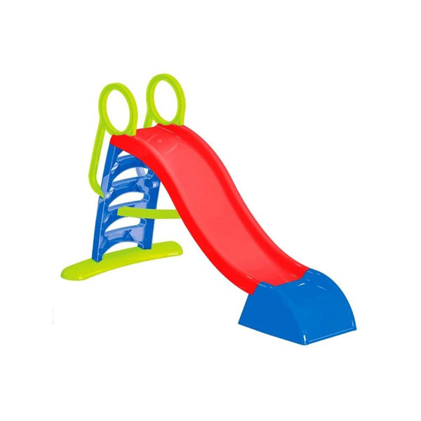 Градинска XXL пързалка за деца 180 см, червена