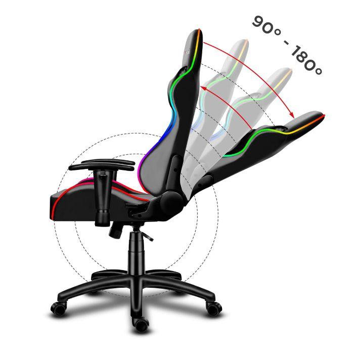 Геймърски стол Huzaro Force 6.0 LED RGB