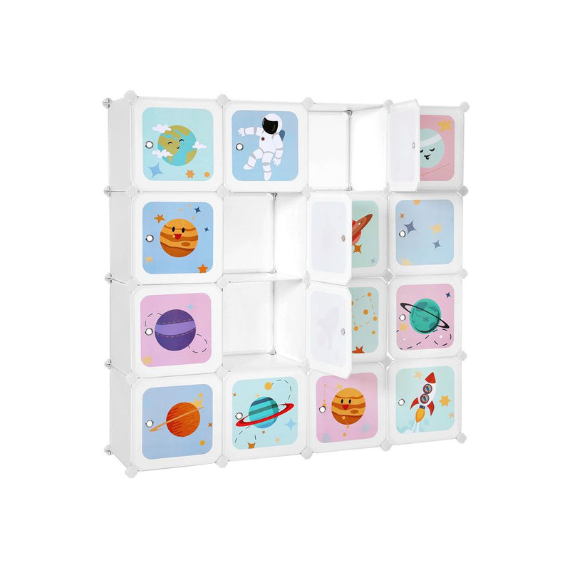 Модулен шкаф Songmics за съхранение на играчки