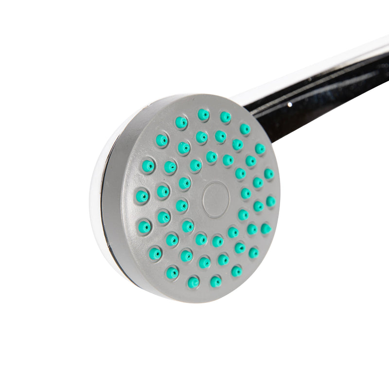 Стенен смесител за баня с душ в средата DS-91026 Sanit Lux сребрист хром