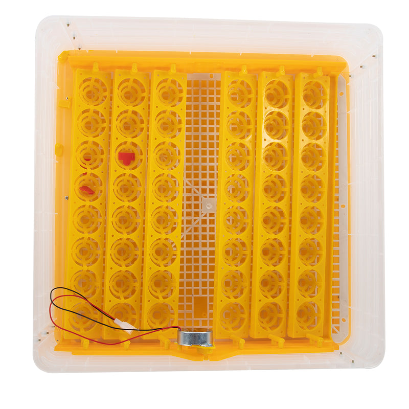 Автоматичен инкубатор за 48 кокоши яйца и 132 пъдпъдъчи яйца 180W