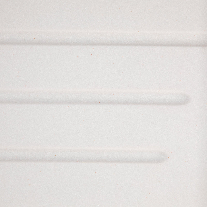 Кухненска правоъгълна мивка Ecostone 750х495мм, композитен материал, бяла
