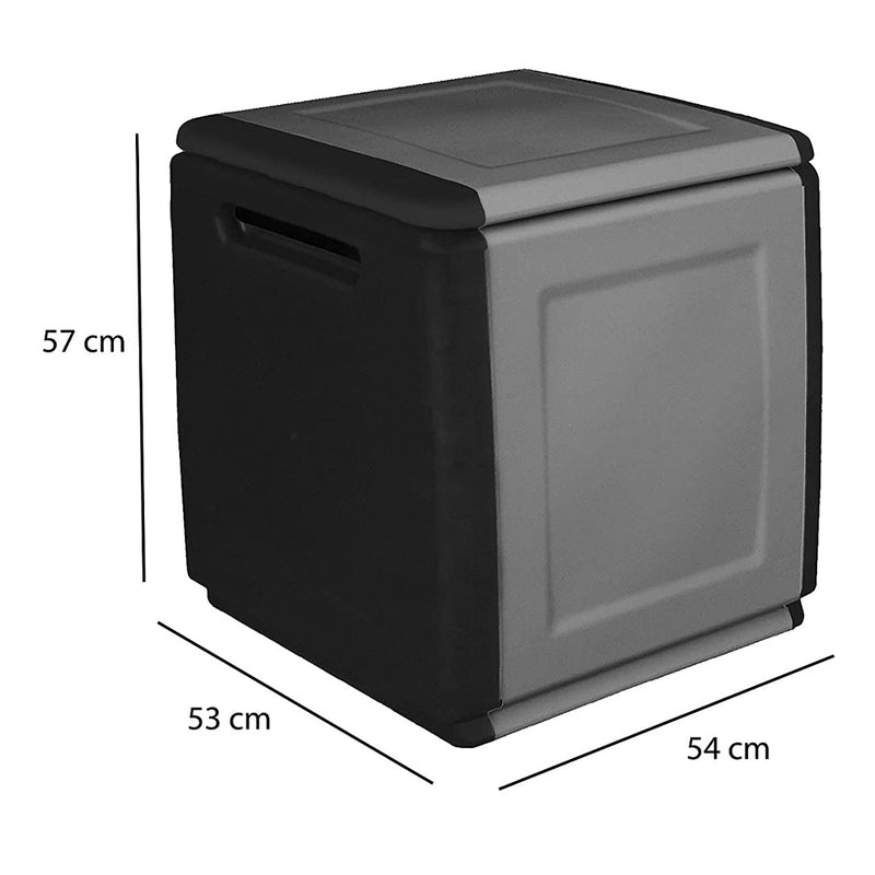 Пластмасова кутия/куб за съхранение, за градина Artplast 570 x 530 x 540