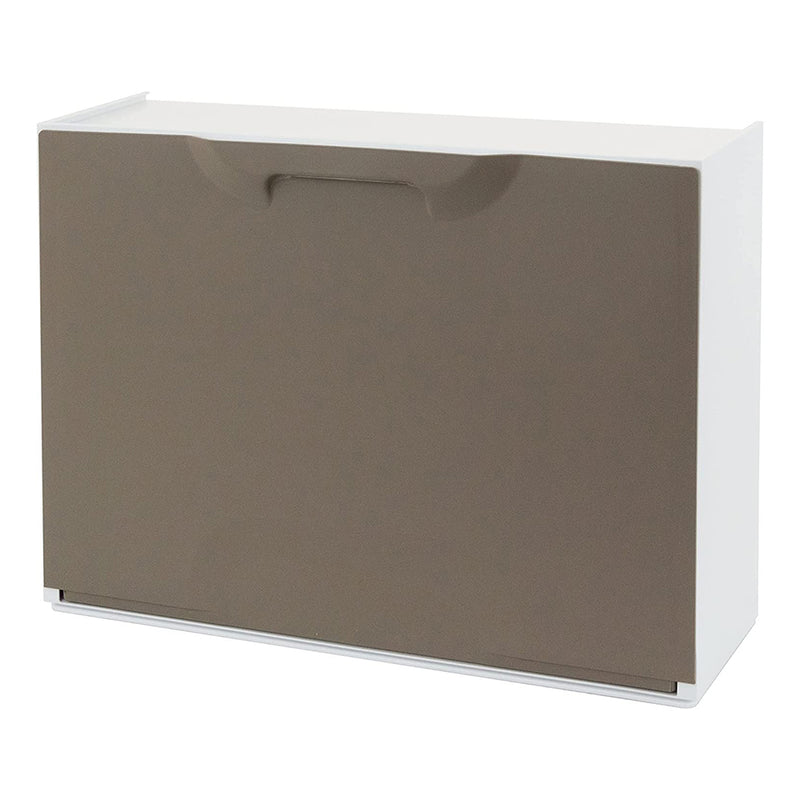 Пластмасов шкаф за обувки, бежов/бял, модулен Artplast 510 x 410 x 173