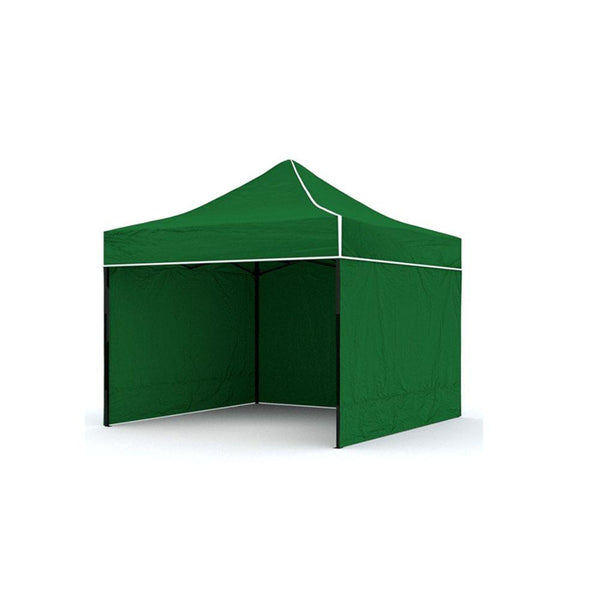 Градинска палатка/павилион с 3 странични стени 2 х 2 м, зелена