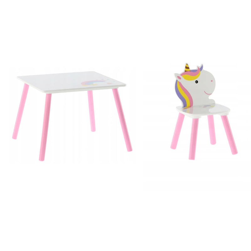 Комплект маса и 2 стола модел Lily Pony за деца