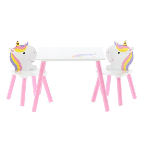 Комплект маса и 2 стола модел Lily Pony за деца