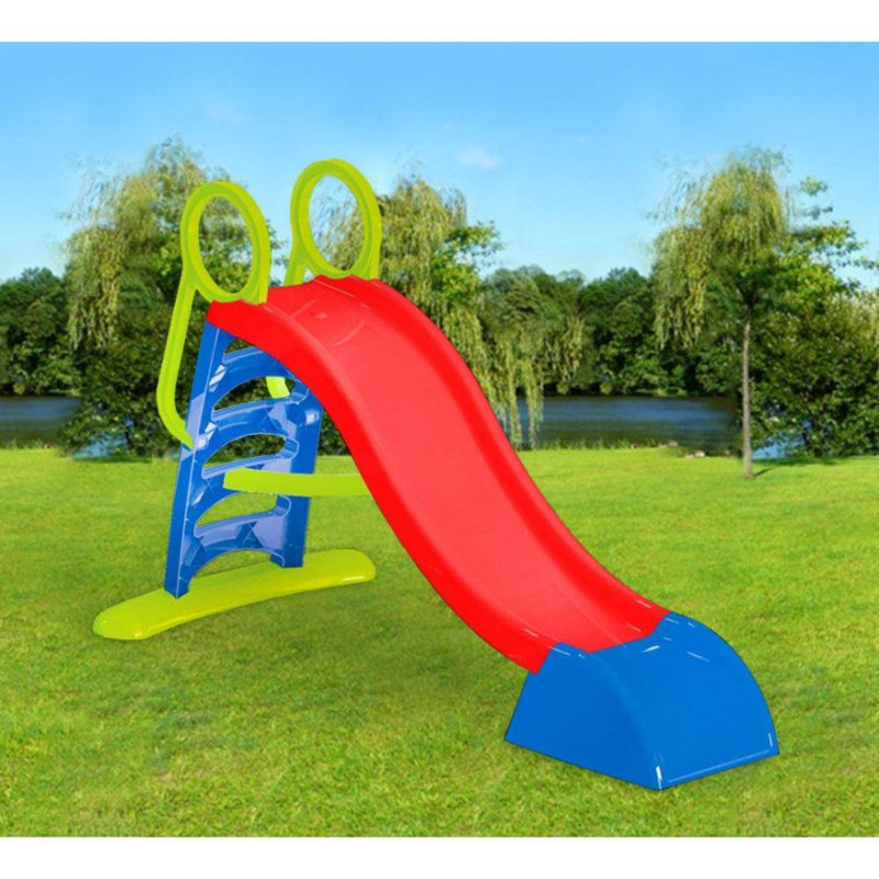 Градинска XXL пързалка за деца 180 см, червена